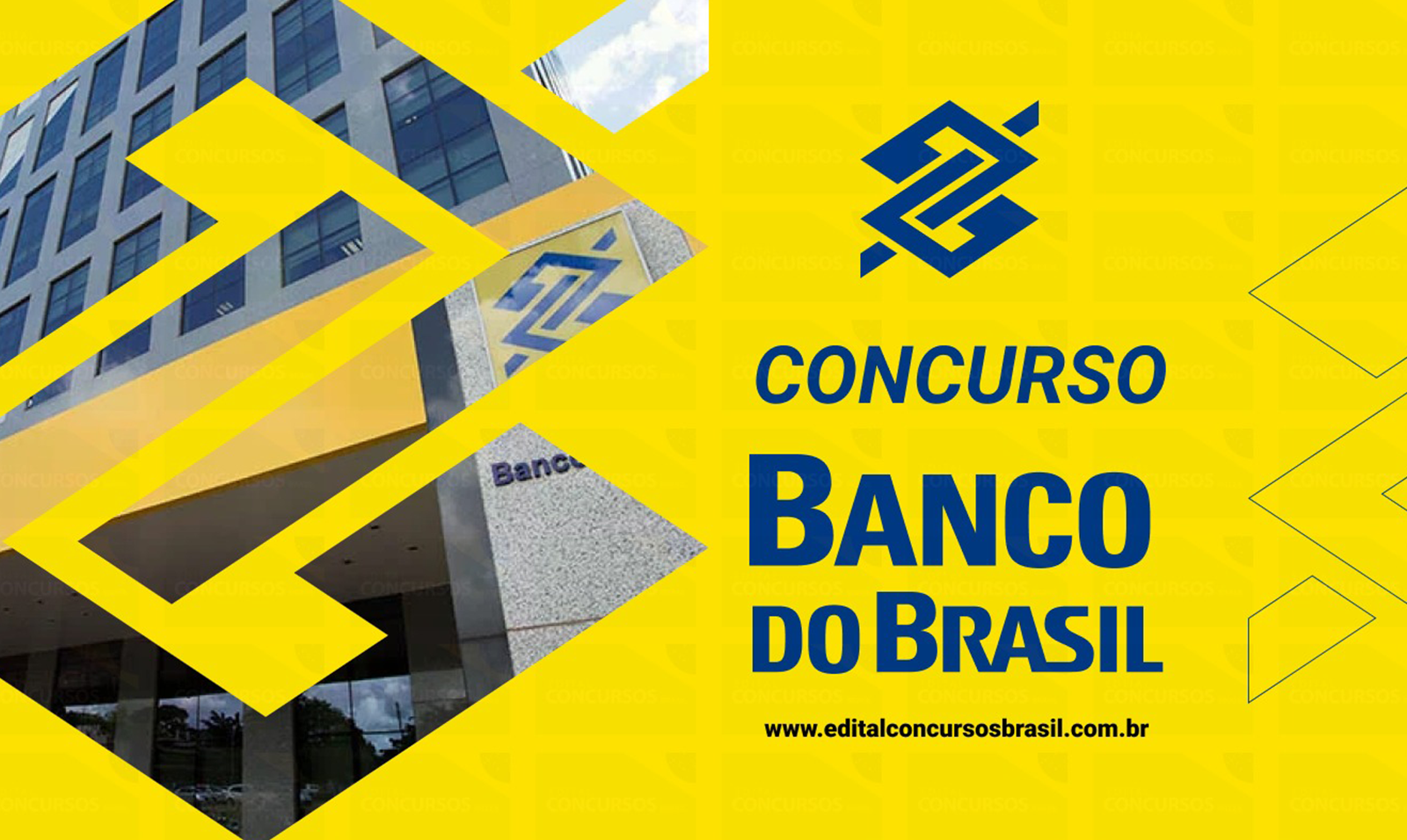 BB prorroga inscrição para concurso. Há vagas para cidades de PE