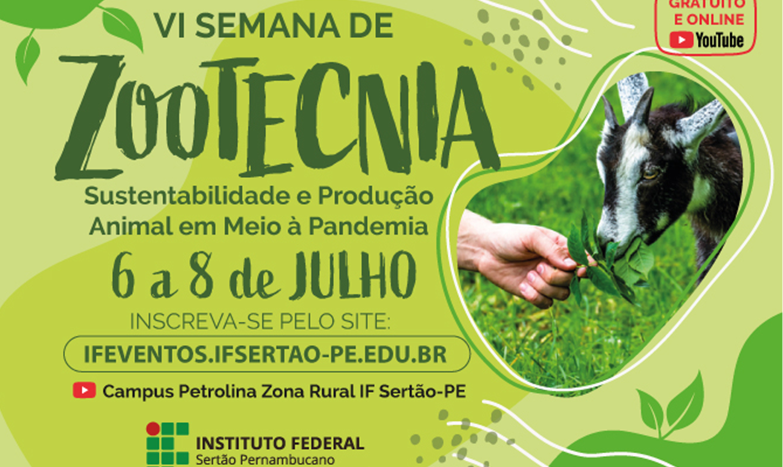 Campus Petrolina Zona Rural do IFSertãoPE realiza VI Semana de Zootecnia