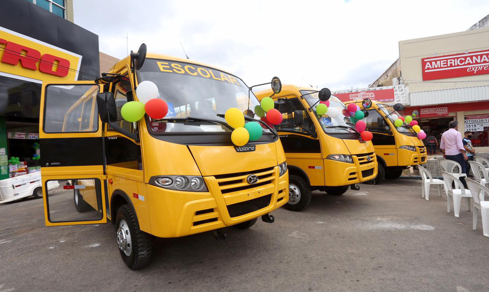 Prefeitura de ST adquire 3 novos ônibus para o transporte escolar