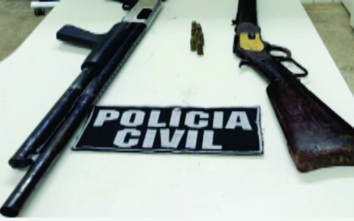 Polícia apreende armas usadas no triplo homicídio em Floresta – PE